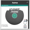 hama gmbh&co. kg HAMA LP-Cover-Rahmen, Aluminium, Weiß, 31,5 x 31,5 cm - weiß