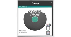 hama gmbh&co. kg HAMA LP-Cover-Rahmen, Aluminium, Weiß, 31,5 x 31,5 cm - weiß