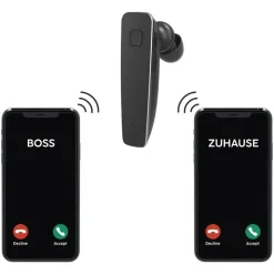 Hama MyVoice2100 Multipoint, Sprachsteuerung, Schwarz