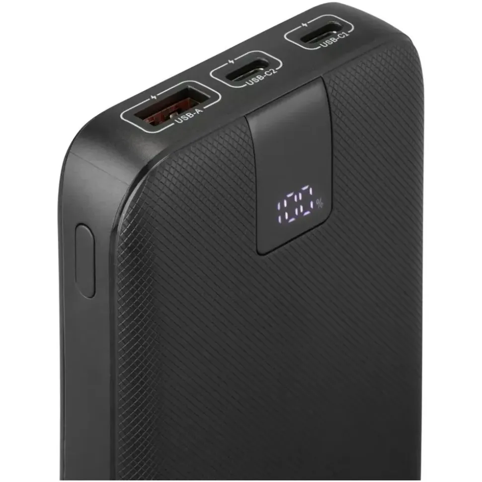 Hama Power Pack PD 20 mit 2 Ausgängen USB-C/USB-A 20.000mAh Anthrazit