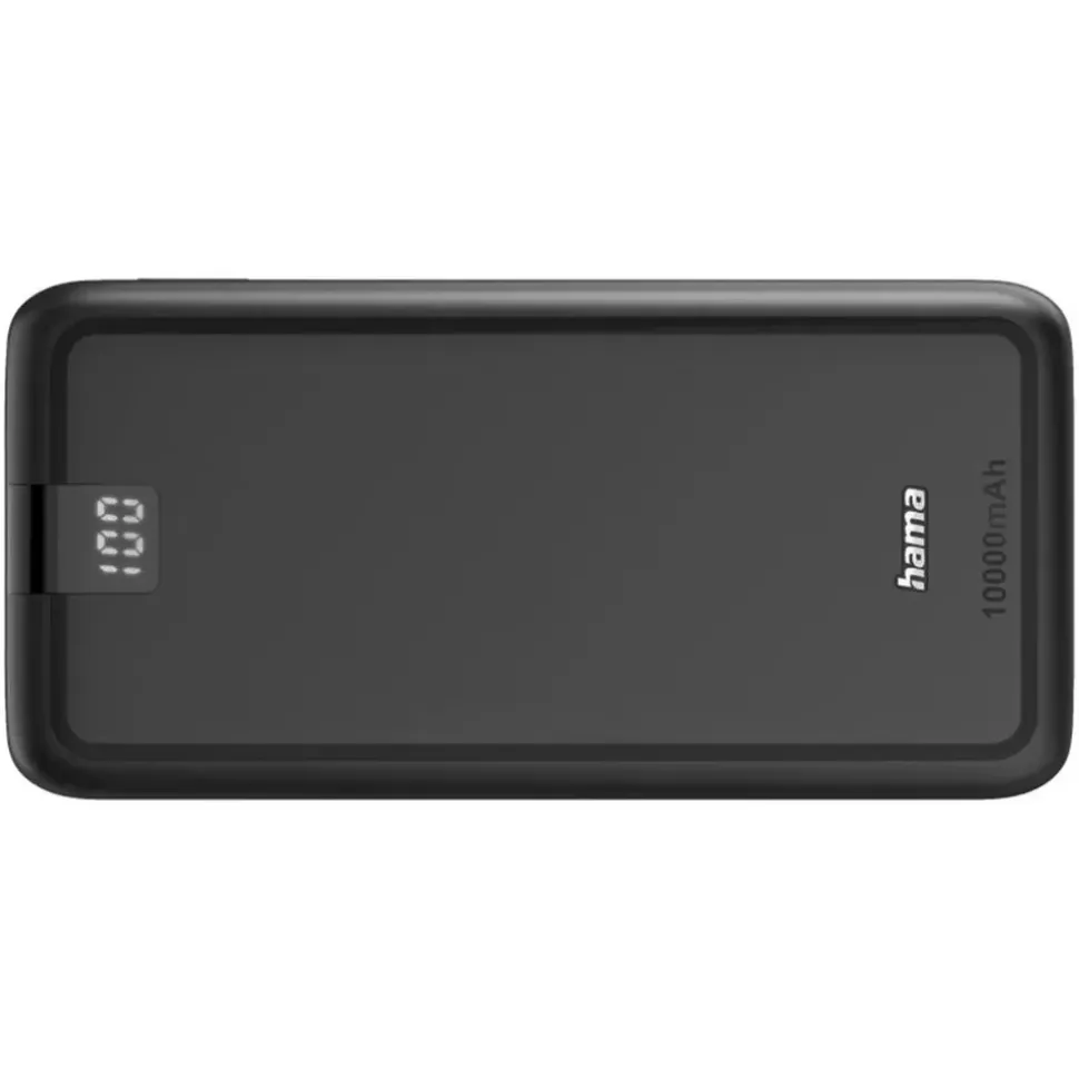 Hama Power Pack Performance 10 10000mAh 3 Ausgänge: USB-C 2x USB-A Anthr.