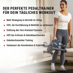 Hammer Pedaltrainer Magnet schwarz