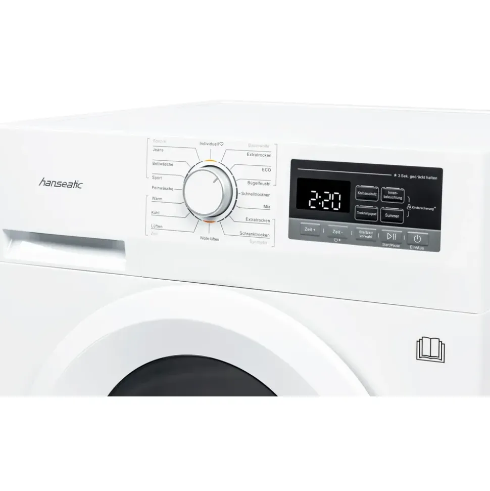 Hanseatic HWT8EGT Wärmepumpentrockner (8 kg)