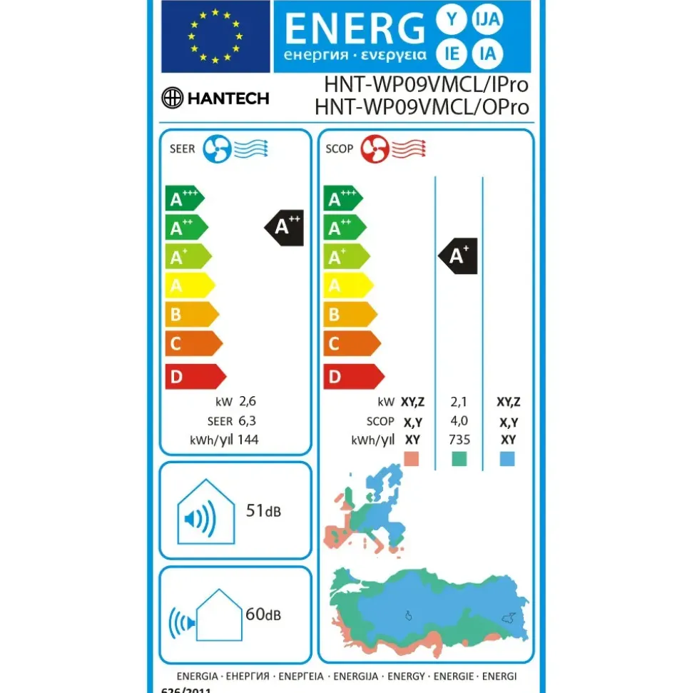 Hantech H-PRO Split Klimaanlage