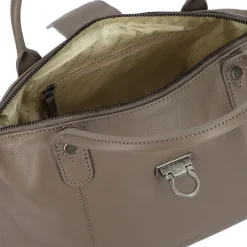 Harbour 2nd Just Pure Henkeltasche Leder Beige