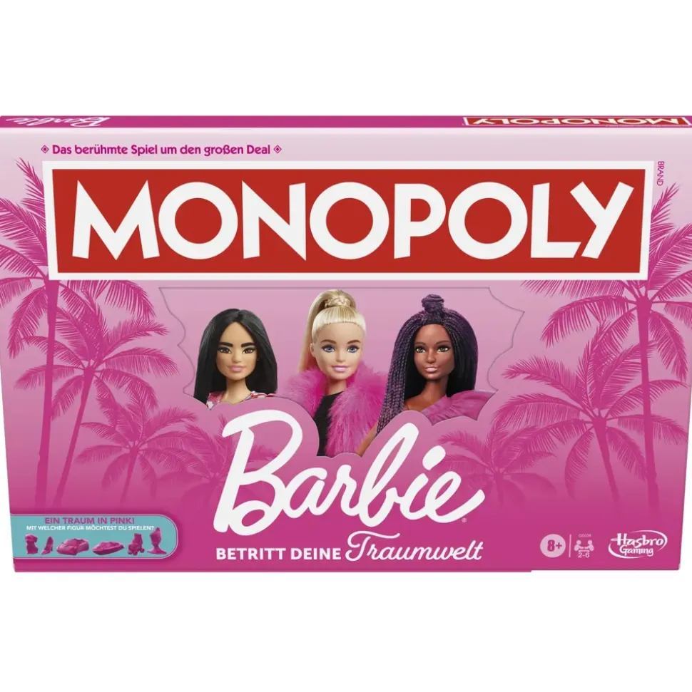Hasbro Monopoly Barbie Edition deutsche Version