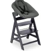 hauck Alpha+ dark grey inkl. Alpha Newborn Set Plus