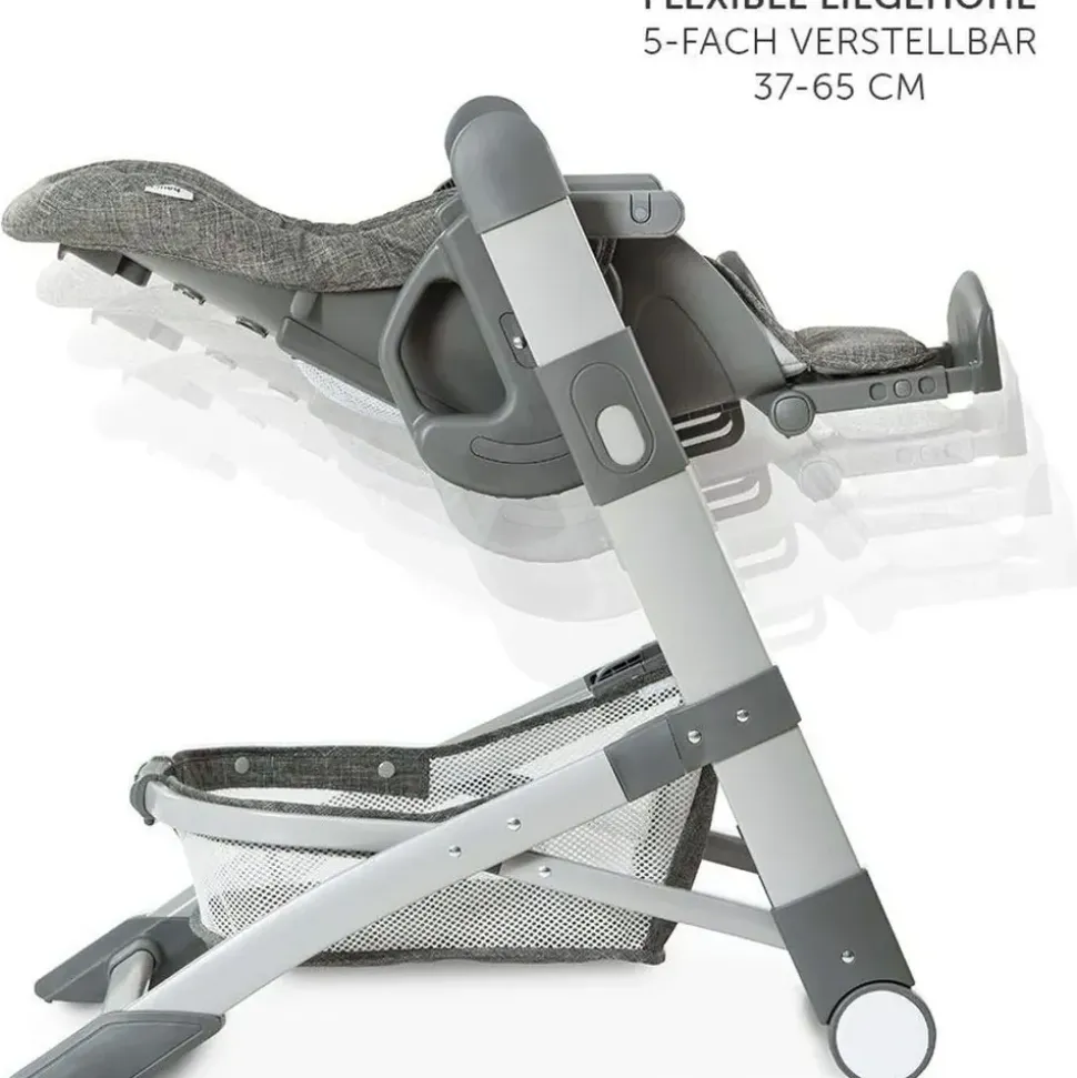 hauck Grow Up melange grey