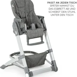 hauck Grow Up melange grey