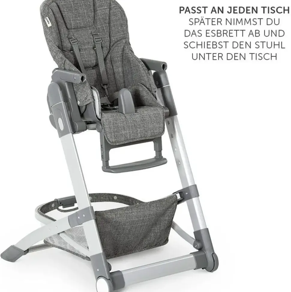 hauck Grow Up melange grey