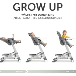hauck Grow Up melange grey