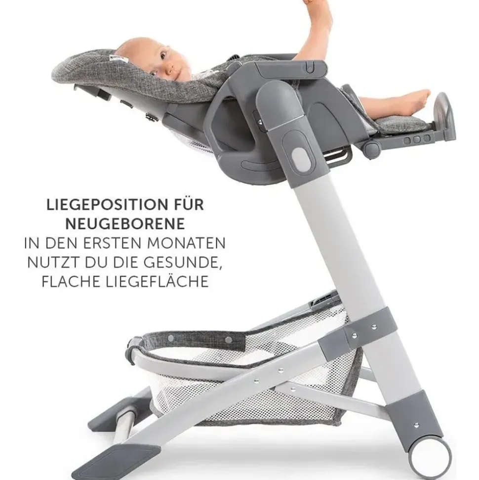 hauck Grow Up melange grey