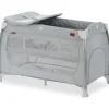 hauck Reisebett Play'n Relax Center mit Wickelauflage, - Grau