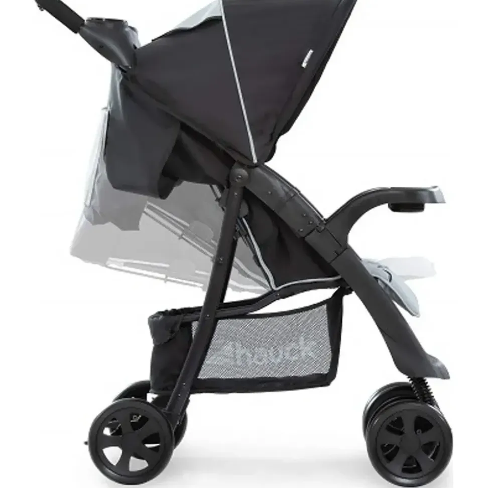 hauck Shopper Neo II caviar/silver