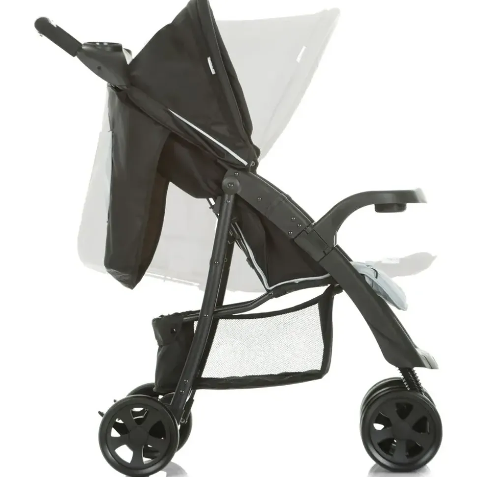 hauck Shopper Neo II caviar/silver