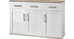 HBZ MEBLE Sideboard Romance 140 x 88 x 45 cm Sibiu Lärche/San Remo hell