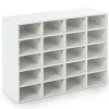 HC Home & Living Schuhschrank L 92 x 67 x 33 cm weiß / weiß