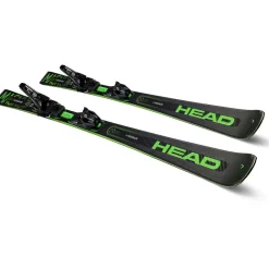Head Supershape e-Magnum Schwarz/Grün 163 cm
