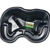 HEISSNER Teichschale 120 l Schwarz  120 x 90 x 40 cm