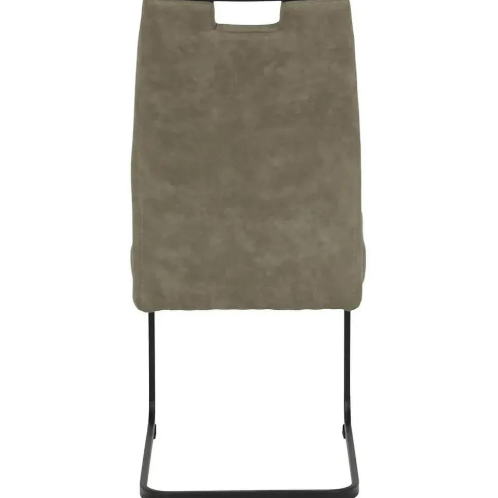 Hela Armlehnstuhl Mikrofaser braun