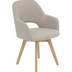 Hela Armlehnstuhl Mikrofaser beige