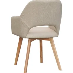 Hela Armlehnstuhl Mikrofaser beige