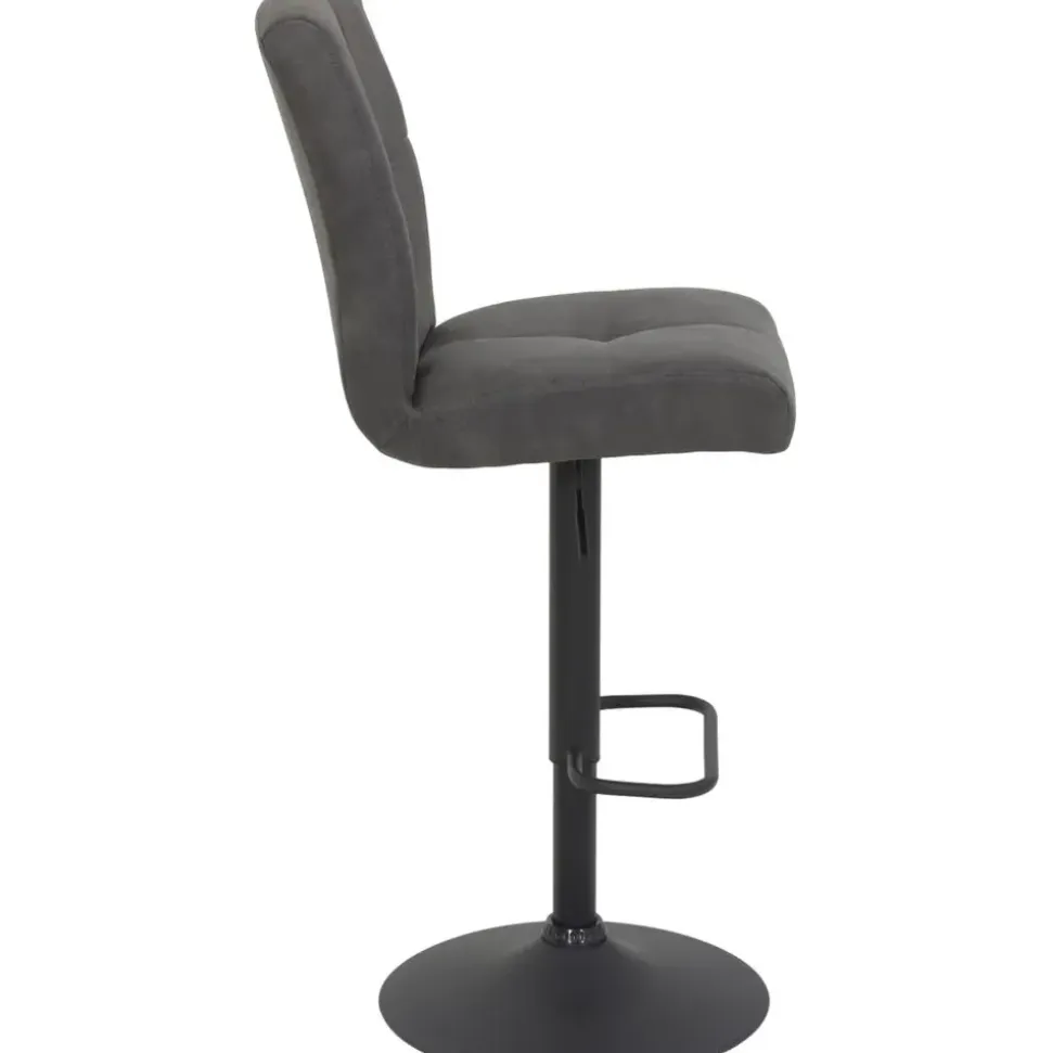 Hela Barhocker LENI Microfaser schwarz 2er Set