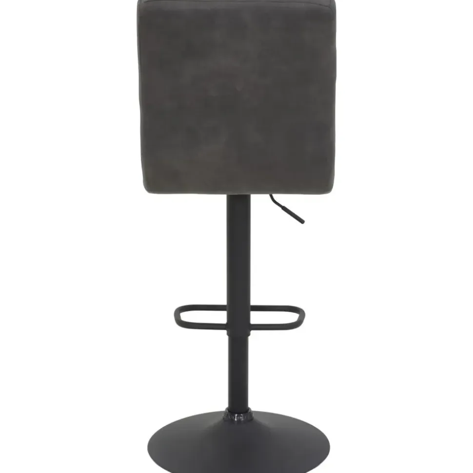 Hela Barhocker LENI Microfaser schwarz 2er Set