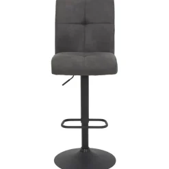 Hela Barhocker LENI Microfaser schwarz 2er Set