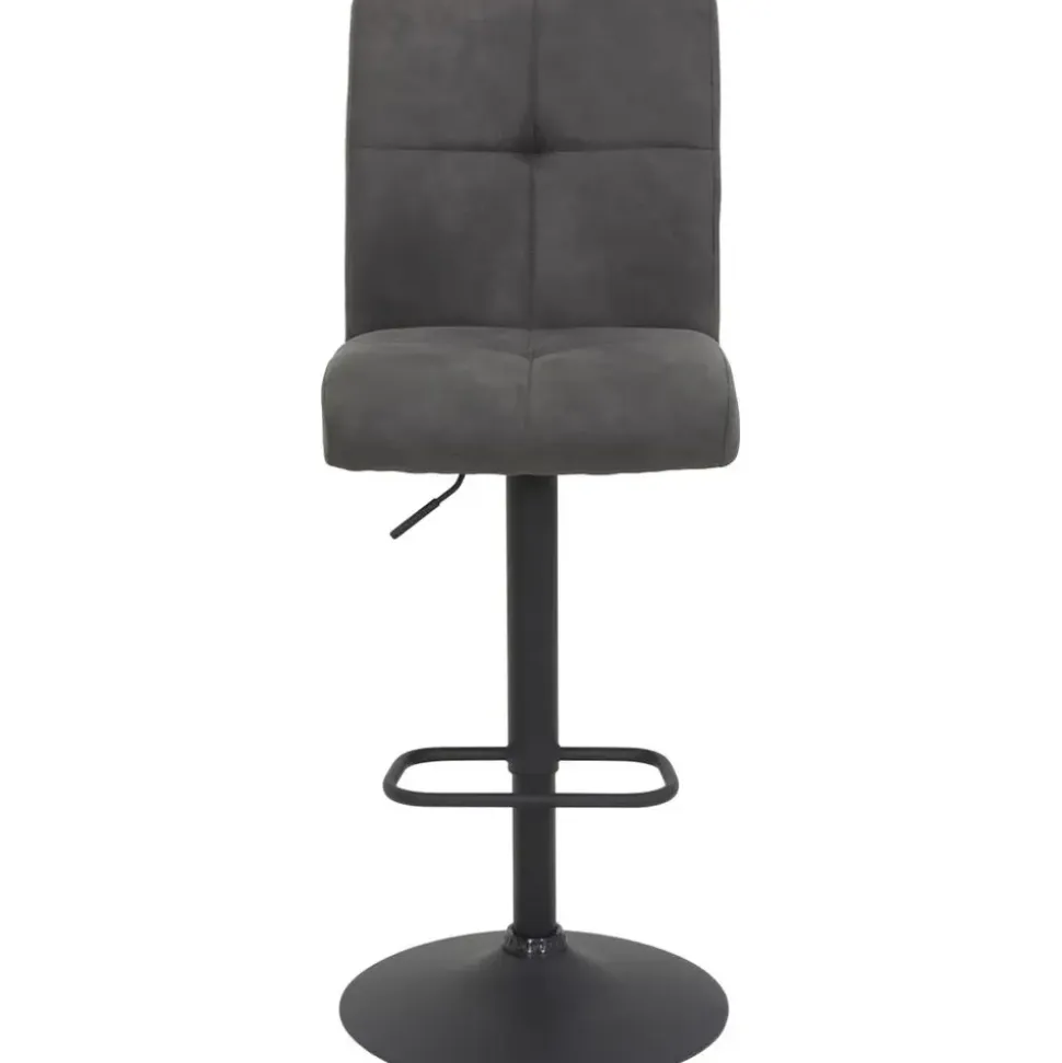 Hela Barhocker LENI Microfaser schwarz 2er Set
