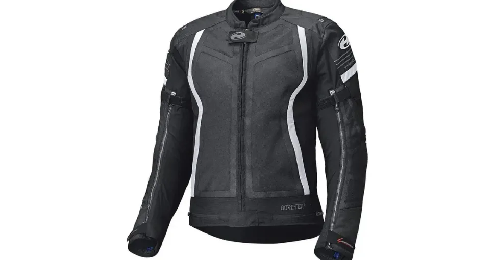 Held AeroSec Top Textiljacke Schwarz/Weiß M