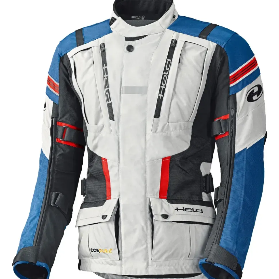 Held Hakuna II Textiljacke Grau/Blau S