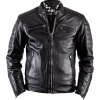 Helstons Cruiser Rag Lederjacke Schwarz XL