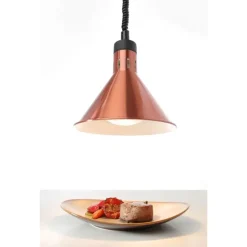 HENDI Wärmelampe konisch Infrarotlampe 250 Watt