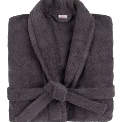 HIP Bademantel Uni Grau XS/S