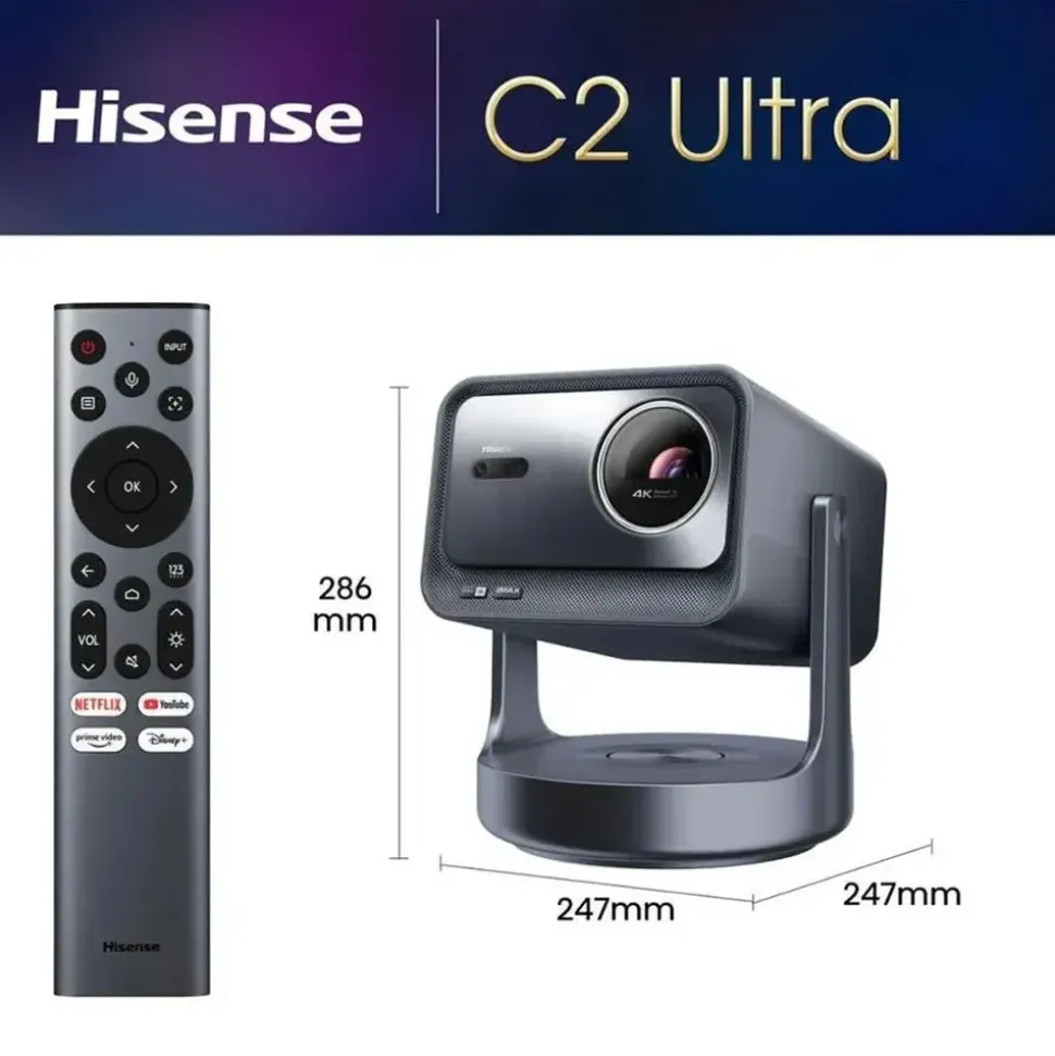 Hisense C2 Ultra DLP Schwarz