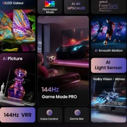 Hisense E7Q PRO QLED 4K Smart TV