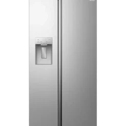 Hisense RS5P528STIE Side-by-Side (528 l, 1786 mm hoch, Silber)