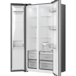 Hisense RS5P528STIE Side-by-Side (528 l, 1786 mm hoch, Silber)