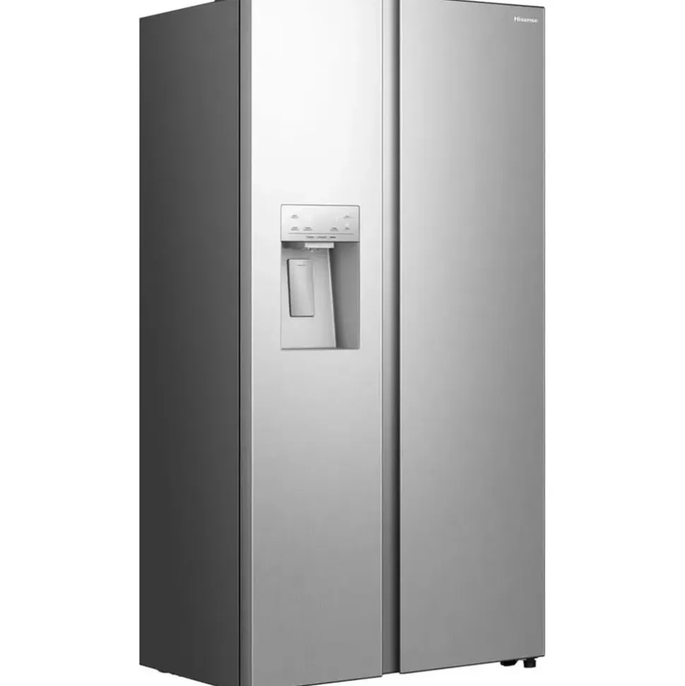 Hisense RS5P528STIE Side-by-Side (528 l, 1786 mm hoch, Silber)