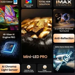 Hisense U7Q PRO MiniLED ULED 4K Smart TV