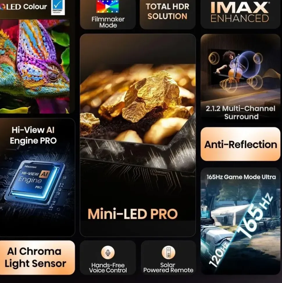 Hisense U7Q PRO MiniLED ULED 4K Smart TV