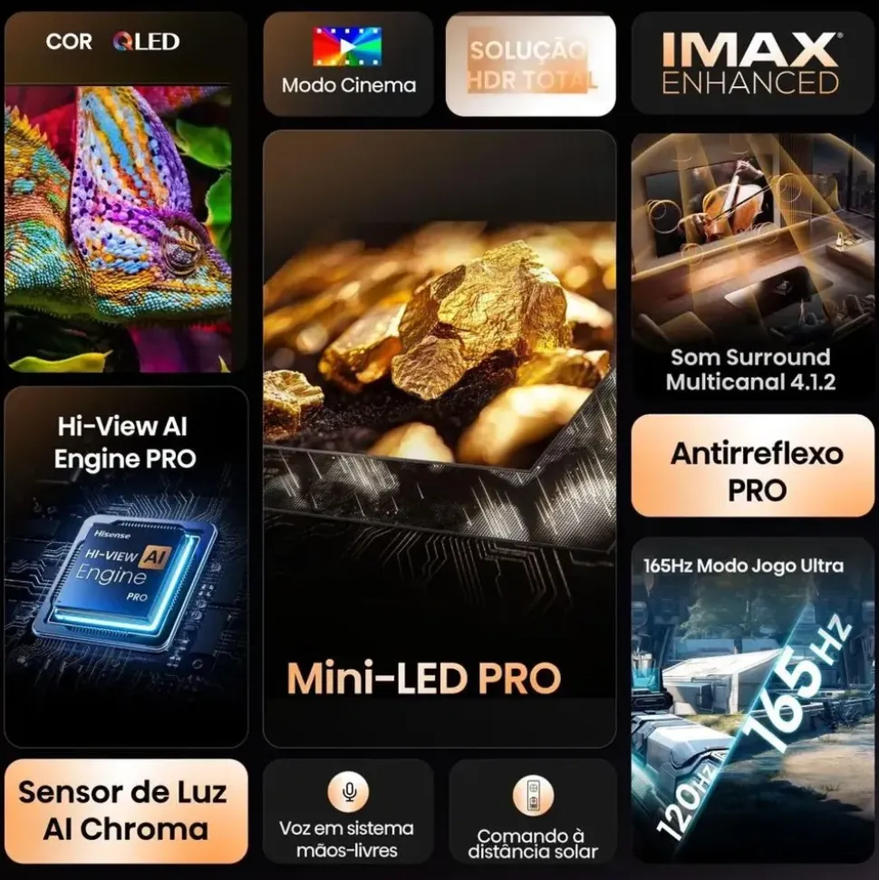 Hisense U7Q PRO MiniLED ULED 4K Smart TV