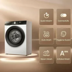 Hisense WD3S9043BW3 Waschtrockner (9 kg / 9 kg, 1400 U/min)