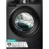 Hisense WD3S8043BW3 Waschtrockner (8 kg / 5 kg, 1400 U/min, schwarz)