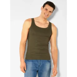 H.I.S. H.I.S Tanktop in khaki, schwarz), | Gr.: XL