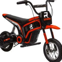 Homcom Elektromotorrad Kinder 24V 350W Rot