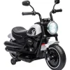 Homcom Kindermotorrad Elektrofahrzeug 3 km/h weiß (1-tlg)
