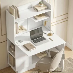Homcom Schreibtisch Weiß