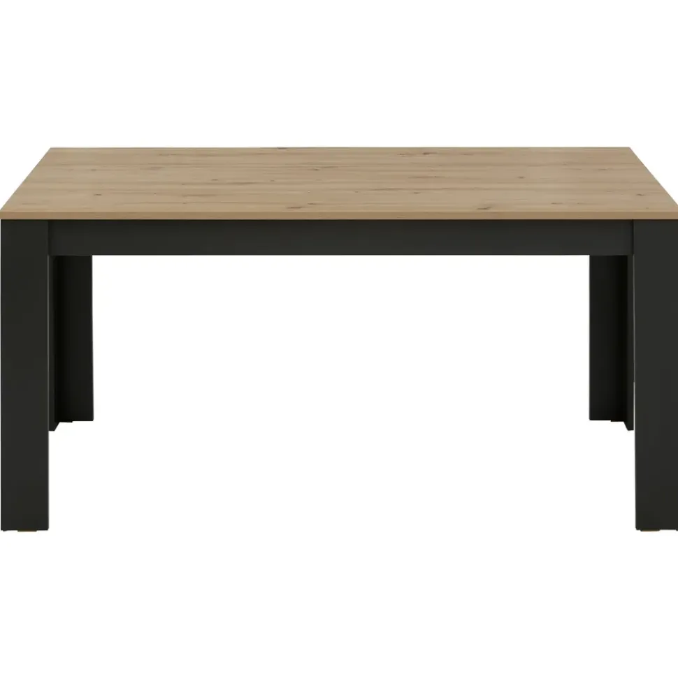 Home Affaire Essgruppe HOME AFFAIRE "Napoli", grau (anthrazit, anthrazit, anthrazit), B:160cm H:75cm T:88,5cm, Sitzmöbel-Sets, Essgruppe, 5-teilige Tischgruppe mit modernem Freischwinger Stuhl und Esstisch